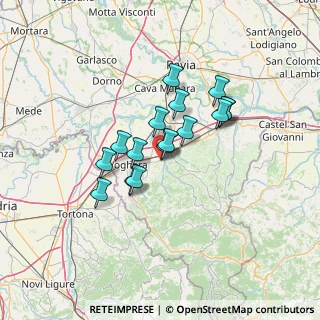 Mappa Via Don Orione, 27054 Montebello della Battaglia PV, Italia (10.05188)