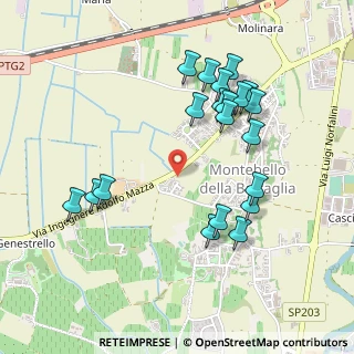 Mappa Via Don Orione, 27054 Montebello della Battaglia PV, Italia (0.5025)
