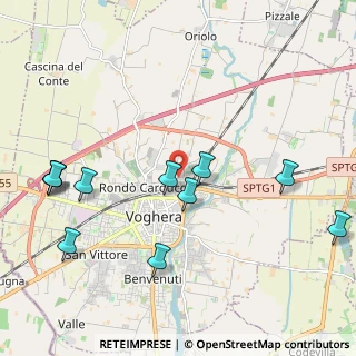 Mappa Via General Tarnassi, 27058 Voghera PV, Italia (2.41818)