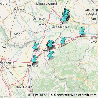 Mappa Via General Tarnassi, 27058 Voghera PV, Italia (16.26667)