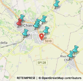 Mappa Via Polesine, 10023 Chieri TO, Italia (2.32455)