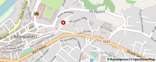 Mappa Moncalieri