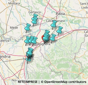 Mappa Via Cesare Pozzoni, 27058 Voghera PV, Italia (10.4605)