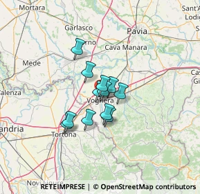 Mappa Via Cesare Pozzoni, 27058 Voghera PV, Italia (7.92333)