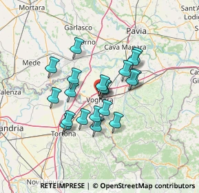 Mappa Via Cesare Pozzoni, 27058 Voghera PV, Italia (10.516)