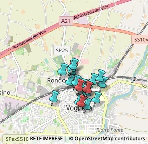 Mappa Via Cesare Pozzoni, 27058 Voghera PV, Italia (0.6795)