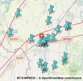 Mappa Via Cesare Pozzoni, 27058 Voghera PV, Italia (3.9235)