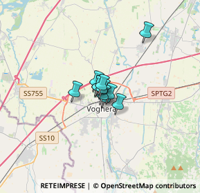 Mappa Via Cesare Pozzoni, 27058 Voghera PV, Italia (1.25909)