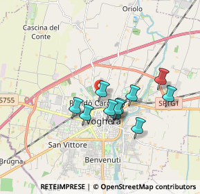 Mappa Via Cesare Pozzoni, 27058 Voghera PV, Italia (1.41091)