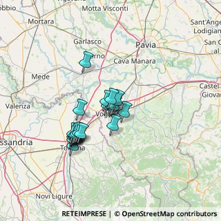 Mappa Via Gen. Tarnassi, 27058 Voghera PV, Italia (10.775)