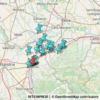 Mappa Via Gen. Tarnassi, 27058 Voghera PV, Italia (10.8535)