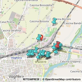 Mappa Via Gen. Tarnassi, 27058 Voghera PV, Italia (0.4755)