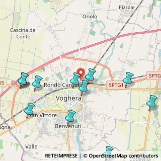 Mappa Via Gen. Tarnassi, 27058 Voghera PV, Italia (2.61583)