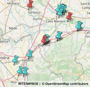 Mappa Via Goffredo Mameli, 27058 Voghera PV, Italia (17.549)