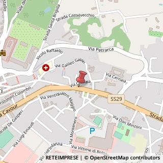 Mappa Via Tenivelli, 3, 10024 Moncalieri, Torino (Piemonte)