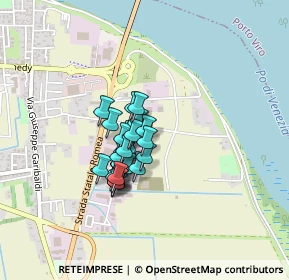 Mappa Via dell'Industria, 45019 Taglio di po RO, Italia (0.27241)