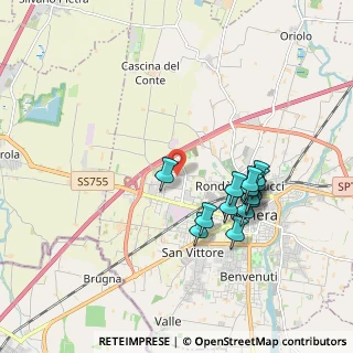 Mappa Via 27058, 27058 Voghera PV, Italia (1.76786)