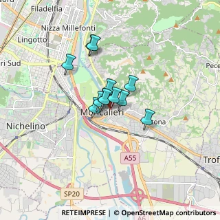 Mappa Studio twinà, 10024 Moncalieri TO, Italia (0.995)