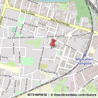 Mappa Via Pirandello, 15, 10024 Moncalieri, Torino (Piemonte)