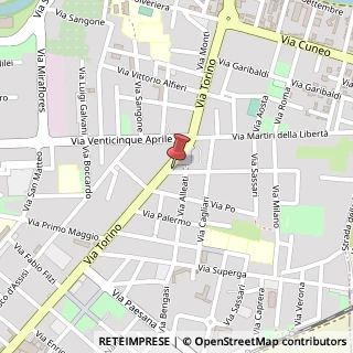 Mappa Piazza Camandona, 35, 10042 Nichelino, Torino (Piemonte)