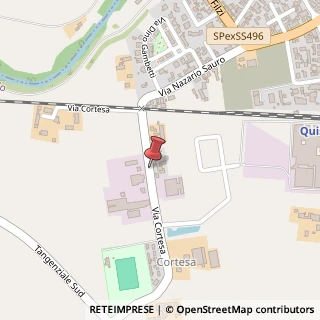 Mappa Via Cortesa, 12/A, 46026 Quistello, Mantova (Lombardia)