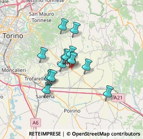 Mappa Via Padana Inferiore, 10023 Chieri TO, Italia (4.79467)