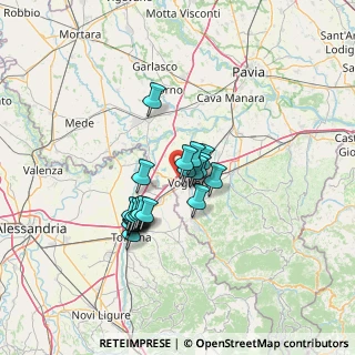 Mappa Via Postiglione, 27058 Voghera PV, Italia (9.98)