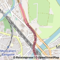 Karte Moncalieri