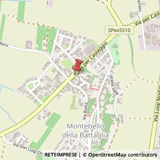 Mappa Via per Casteggio, 14, 27054 Montebello della Battaglia, Pavia (Lombardia)
