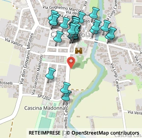 Mappa Via C. Cavour, 27050 Casei Gerola PV, Italia (0.26071)