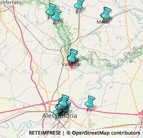 Mappa 15048 Fontanile AL, Italia (9.2895)