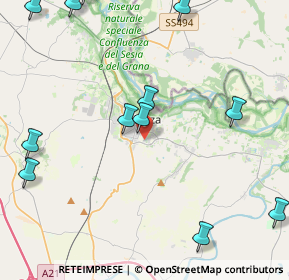 Mappa 15048 Fontanile AL, Italia (5.63083)