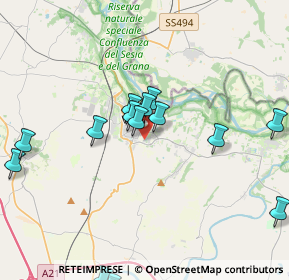 Mappa 15048 Fontanile AL, Italia (4.64667)