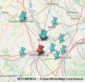 Mappa 15048 Fontanile AL, Italia (11.85882)