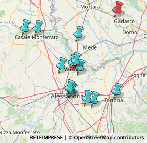 Mappa 15048 Fontanile AL, Italia (13.44857)