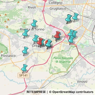 Mappa Via Circonvallazione Esterna, 10043 Orbassano TO, Italia (3.57882)