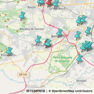 Mappa Via Circonvallazione Esterna, 10043 Orbassano TO, Italia (5.93)