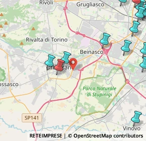 Mappa Via Circonvallazione Esterna, 10043 Orbassano TO, Italia (7.194)