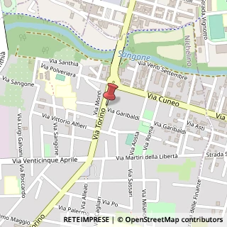 Mappa Via Torino, 21, 10042 Nichelino, Torino (Piemonte)