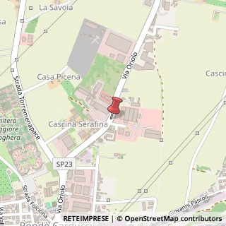Mappa VIa Oriolo, 55, 27058 Voghera, Pavia (Lombardia)