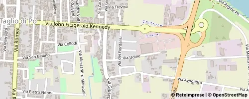 Mappa Taglio di Po