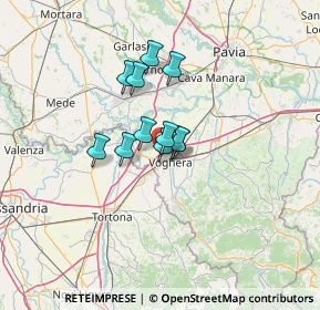 Mappa Via Carlo Donat Cattin, 27058 Voghera PV, Italia (8.03545)