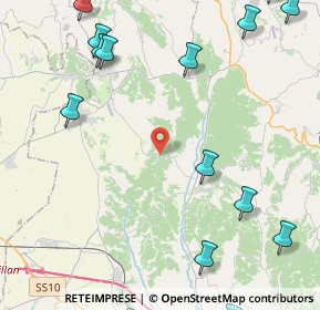 Mappa Via Fontana, 14014 Capriglio AT, Italia (6.69625)