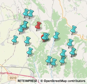 Mappa Via Fontana, 14014 Capriglio AT, Italia (4.0365)