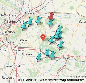 Mappa Via Fontana, 14014 Capriglio AT, Italia (12.30429)