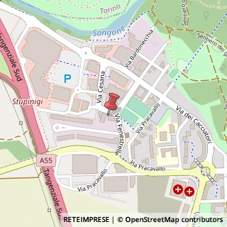 Mappa Via Cesana, 3, 10042 Nichelino, Torino (Piemonte)