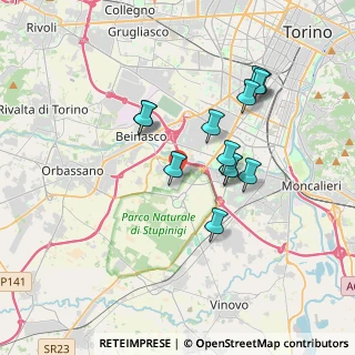 Mappa 10092 Borgaretto TO, Italia (3.21077)