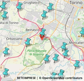 Mappa 10092 Borgaretto TO, Italia (6.557)