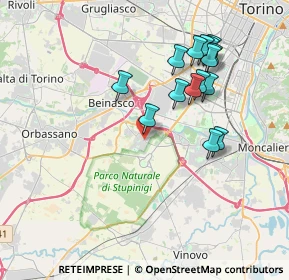 Mappa 10092 Borgaretto TO, Italia (3.714)