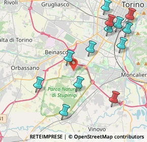 Mappa 10092 Borgaretto TO, Italia (4.89769)